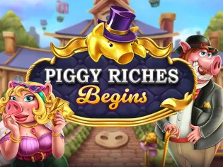 Piggy Riches Begins game cover